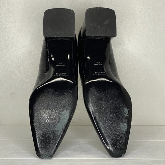 NEW SUZANNE RAE Women’s Patent Leather Embellished Pumps – Black – Size 11 - Picture 7 of 12